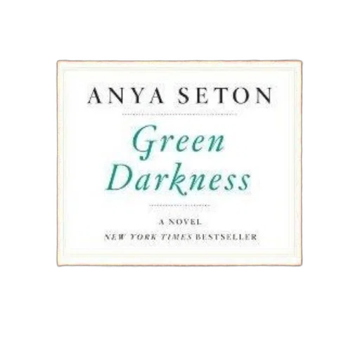 green, darkness, anya, seton, new, york, times, bestseller transparent PNG cut-out