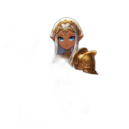 jewelry, weapon, staff, mask, concept art, fantasy art, pixel art, 3d render transparent PNG cut-out