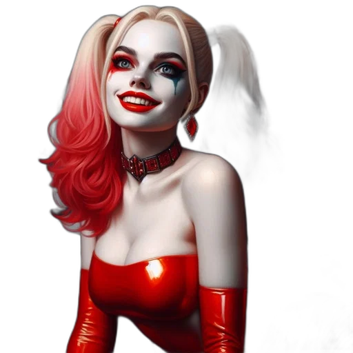 comic book art, fantasy art, concept art, cartoon, red, attractive, woman, sports transparent PNG cut-out