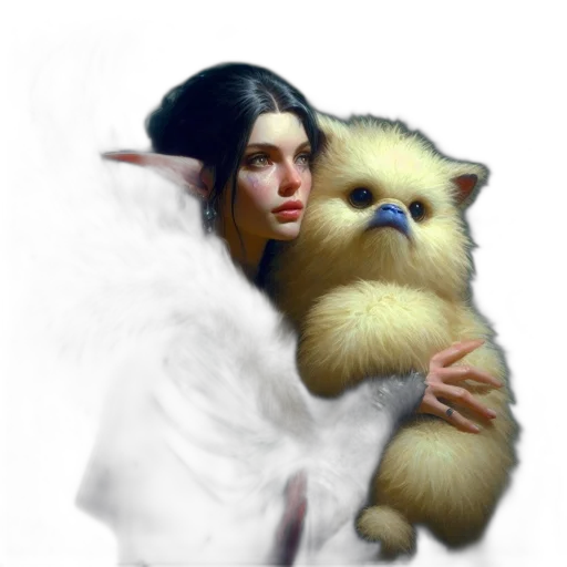 staff, creature, dragon, mask, fantasy art, concept art, photorealistic, pixel art transparent PNG cut-out
