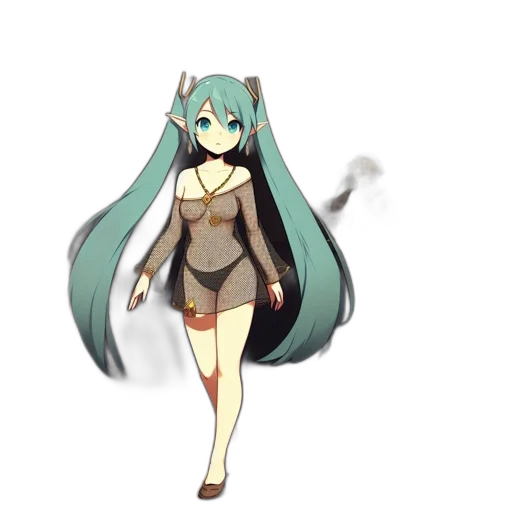 dress, staff, weapon, sword, concept art, anime, pixel art, fantasy art transparent PNG cut-out
