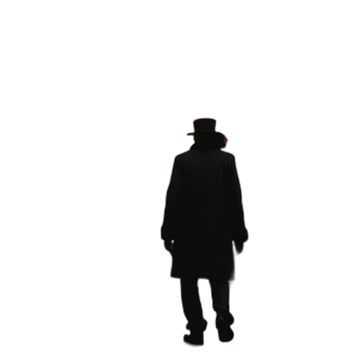 hat, jacket, staff, umbrella transparent PNG cut-out