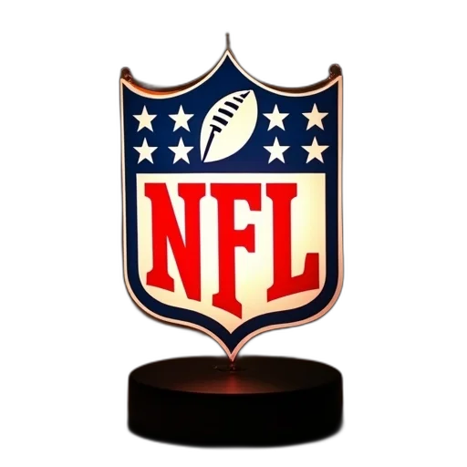 nfl, team, logo, lamp transparent PNG cut-out
