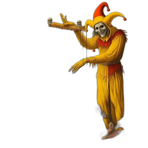 staff, creature, mask, weapon, concept art, 3d render, fantasy art, pixel art transparent PNG cut-out