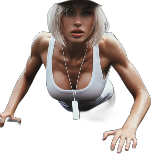 hat, weapon, robot, jewelry, 3d render, photorealistic, concept art, cyberpunk transparent PNG cut-out