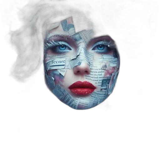 mask, face, robot, creature, photorealistic, concept art, watercolor, fantasy art transparent PNG cut-out