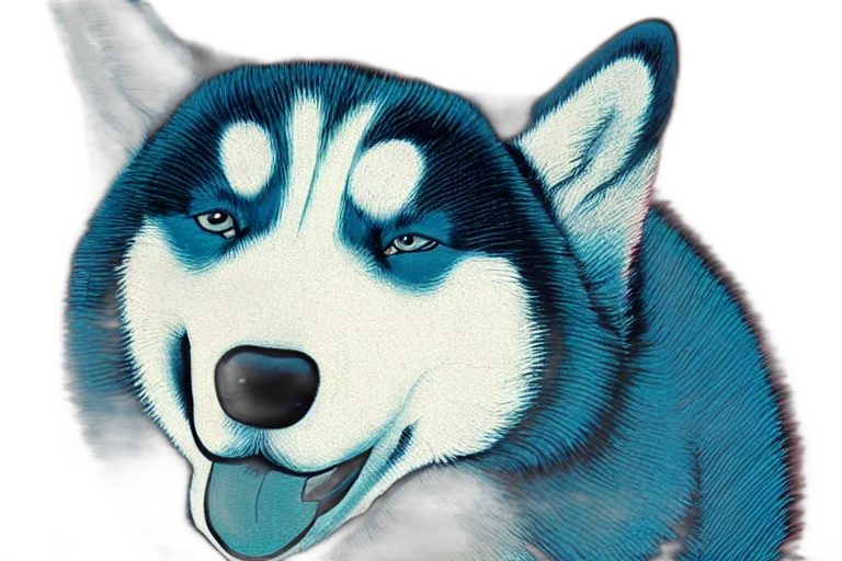animal, creature, face, photorealistic transparent PNG cut-out