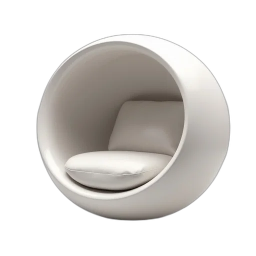furniture, jewelry, hat, 3d render transparent PNG cut-out