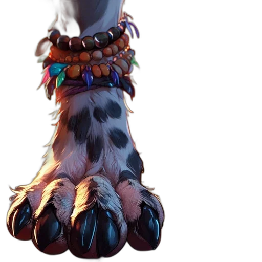 animal, staff, jewelry, dress, concept art, 3d render, fantasy art, photorealistic transparent PNG cut-out