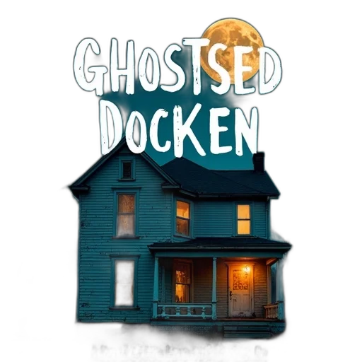concept art, cover, book, ghostsed, judith, docken, featuring, dilapidated transparent PNG cut-out
