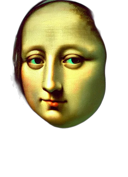 face, mask, crown, jewelry transparent PNG cut-out