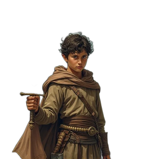staff, sword, weapon, jacket, concept art, fantasy art, comic book art, photorealistic transparent PNG cut-out