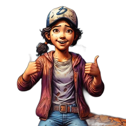 staff, hat, concept art, cartoon, fantasy art, comic book art, animated, girl transparent PNG cut-out
