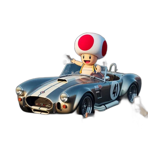 car, animal, hat, concept art, 3d render, fantasy art, cartoon, crowded transparent PNG cut-out