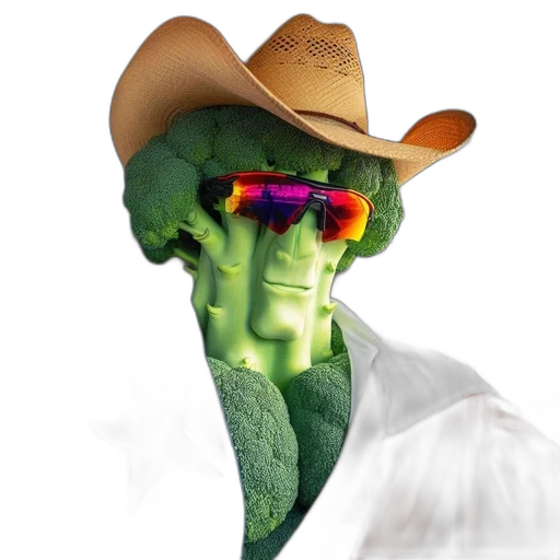 hat, face, mask, creature, 3d render, photorealistic, concept art, person transparent PNG cut-out