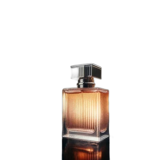 bottle, dress, hair, jewelry, 3d render, photorealistic, perfume, lies transparent PNG cut-out