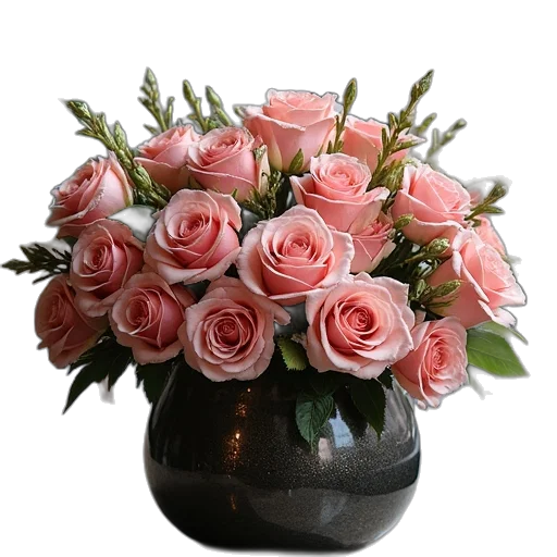 flower, crown, 3d render, photorealistic transparent PNG cut-out