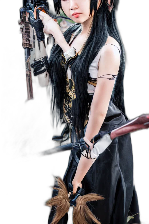 weapon, staff, sword, fantasy art transparent PNG cut-out