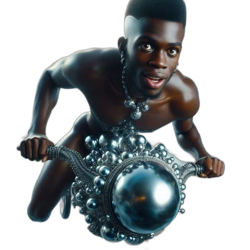 robot, weapon, animal, creature, concept art, 3d render, photorealistic, shirtless transparent PNG cut-out