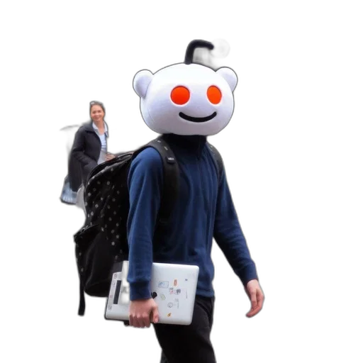 robot, mask, creature, staff, 3d render, concept art, cartoon, pixel art transparent PNG cut-out