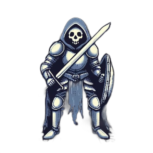 sword, weapon, staff, mask, concept art, fantasy art, pixel art, comic book art transparent PNG cut-out