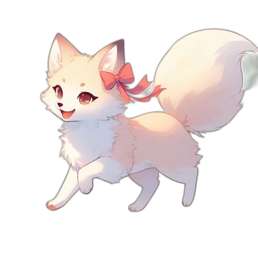 staff, creature, animal, pixel art, concept art, watercolor, fantasy art, pastel transparent PNG cut-out