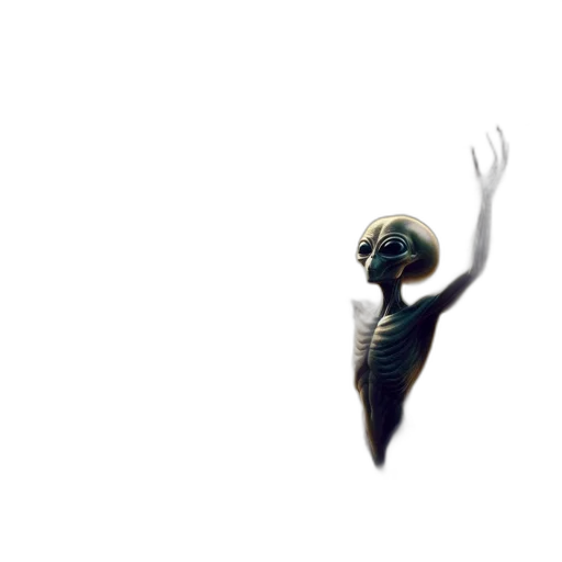 creature, animal, robot, hair, 3d render, concept art, pixel art, photorealistic transparent PNG cut-out