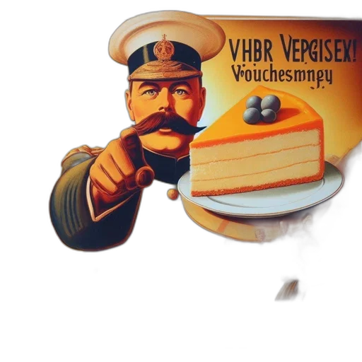 weapon, staff, hat, concept art, stern, military, man, mustache transparent PNG cut-out