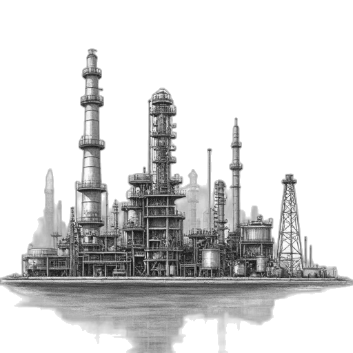 building, robot, concept art, pencil sketch transparent PNG cut-out