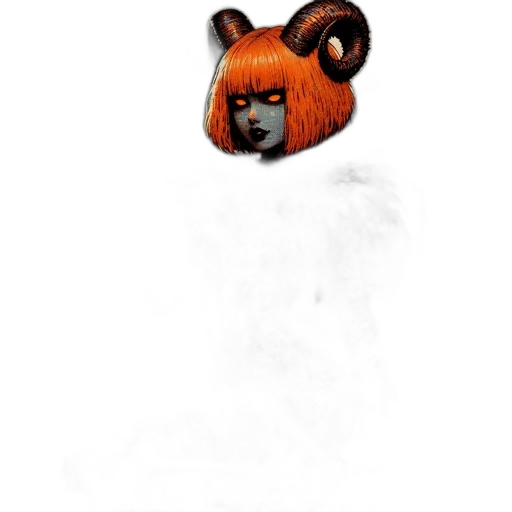 mask, face, creature, animal transparent PNG cut-out