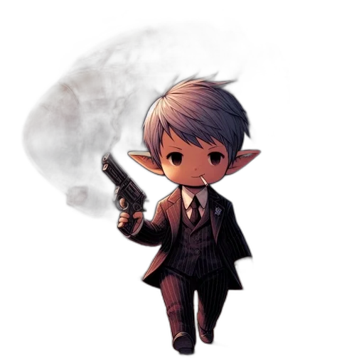 weapon, staff, pixel art, concept art, cartoon, fantasy art, anime-styled, figure transparent PNG cut-out