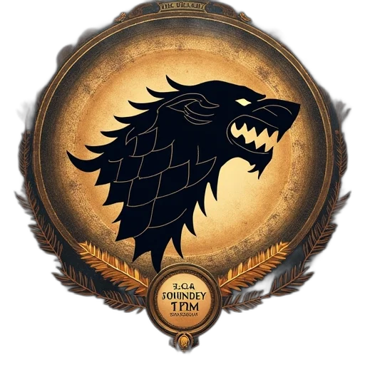 dragon, crown, staff, sword transparent PNG cut-out
