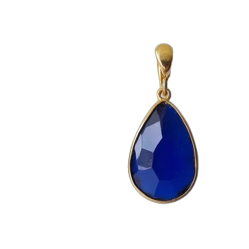 jewelry, cobalt, blue, tear transparent PNG cut-out