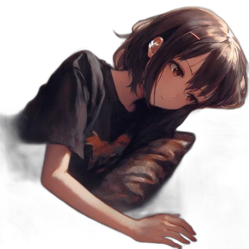 dress, face, jacket, mask, anime, pixel art, photorealistic, concept art transparent PNG cut-out