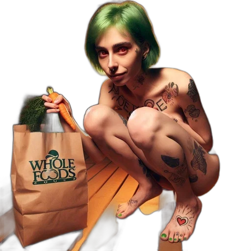 bottle, food, photorealistic, concept art, fantasy art, vaporwave, green, individual transparent PNG cut-out
