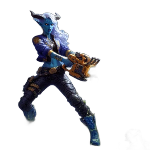 weapon, staff, robot, sword, concept art, fantasy art, 3d render, pixel art transparent PNG cut-out