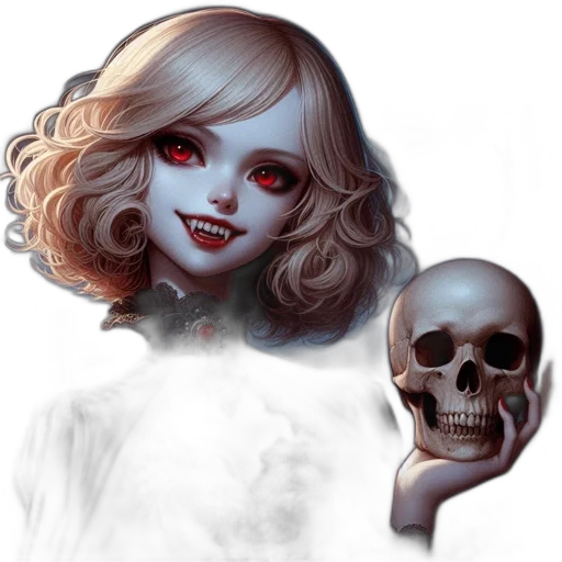 mask, face, concept art, fantasy art, photorealistic, comic book art, dark, red transparent PNG cut-out