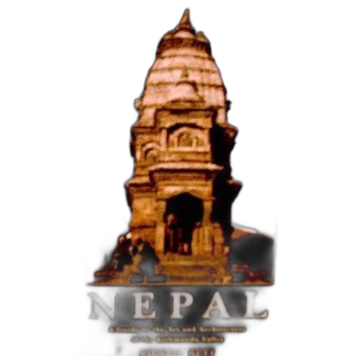 staff, building, book, cover, title, nepal, featuring, image transparent PNG cut-out