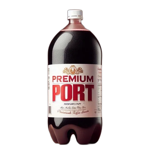 bottle, food, photorealistic, dark, premium, port, wine, prominently transparent PNG cut-out