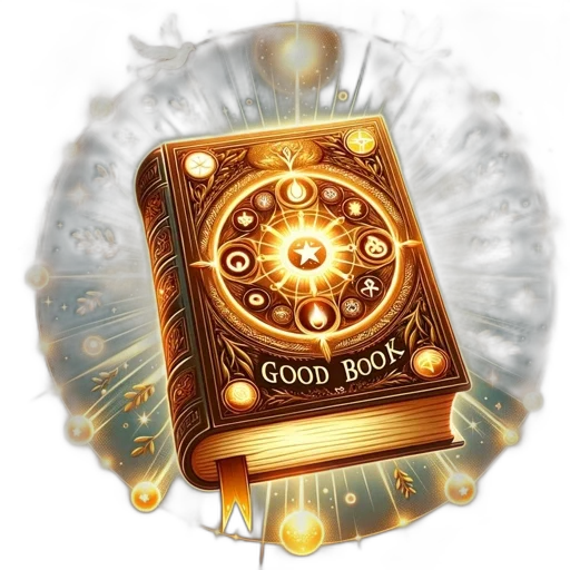 weapon, fantasy art, concept art, golden, book, intricate, patterns, symbols transparent PNG cut-out