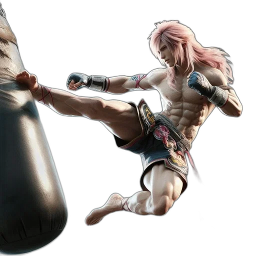 weapon, sword, concept art, photorealistic, 3d render, fantasy art, muscular, man transparent PNG cut-out