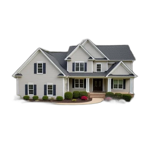 building, 3d render, photorealistic, earth tones, 843, lakewood, drive, falls transparent PNG cut-out