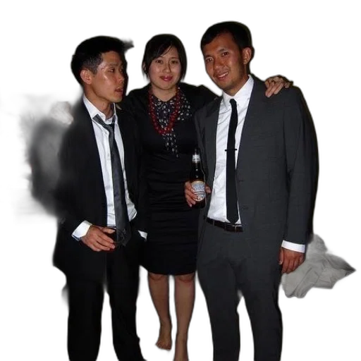 staff, dress, jacket, face transparent PNG cut-out