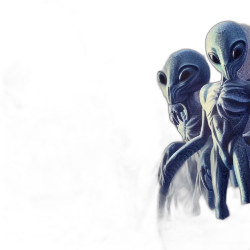 creature, robot, mask, concept art, 3d render, fantasy art, comic book art, outer space transparent PNG cut-out