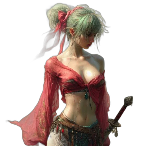 weapon, sword, staff, dragon, fantasy art, concept art, comic book art, photorealistic transparent PNG cut-out