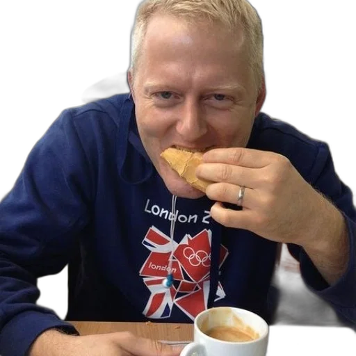 food, staff, face, creature, man, wearing, london, olympics transparent PNG cut-out