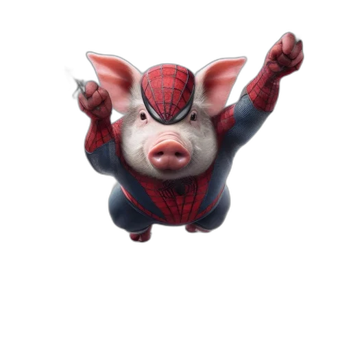 animal, creature, mask, 3d render, concept art, comic book art, photorealistic, anthropomorphic transparent PNG cut-out