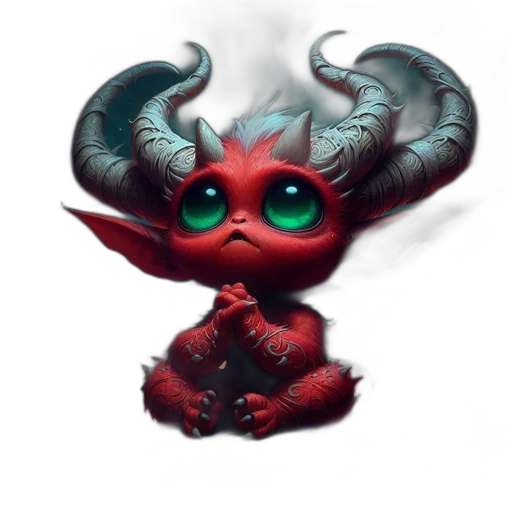 dragon, creature, mask, face, concept art, fantasy art, pixel art, 3d render transparent PNG cut-out
