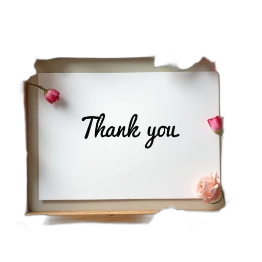 staff, 3d render, thank, note transparent PNG cut-out