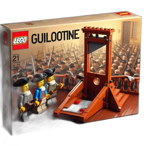 furniture, concept art, lego, set, box, presents, gullootine, containing transparent PNG cut-out